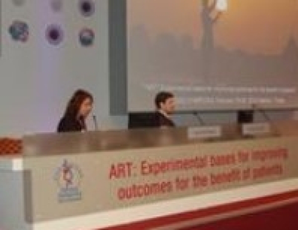 "ART: experimental bases for improving outcomes for the benefit of patients" toplantısı; röportaj.