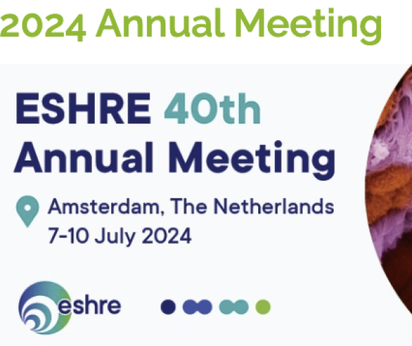 7-10 Temmuz tarihleri arasında Amsterdam’da yapılacak 40. ESHRE (Avrupa İnsan Üreme ve Embriyoloji Derneği) Kongresi’ne 3 poster 2 sözlü sunum ile katılacağız